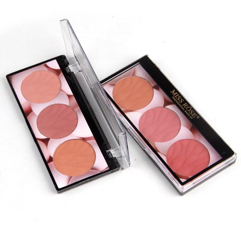 Miss Rose 3 in 1 Blush Palette